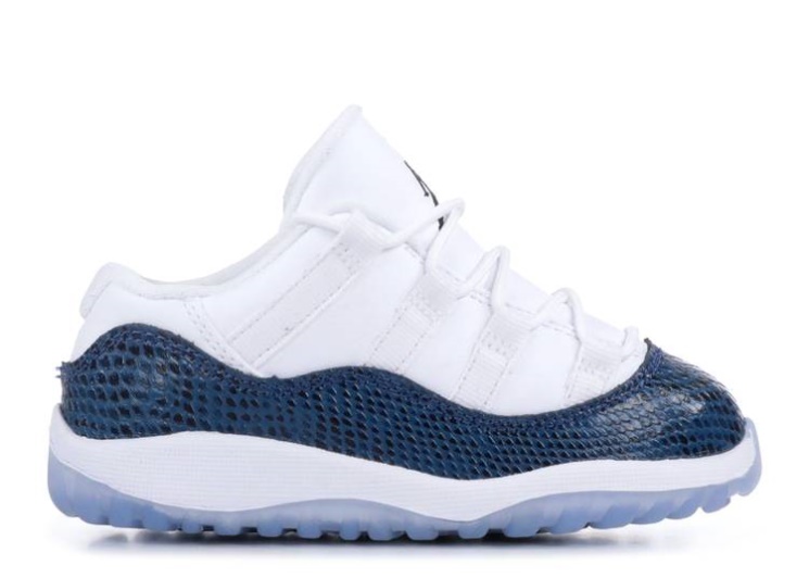Air Jordan 11 Retro Low Td - Navy Snakeskin 2019