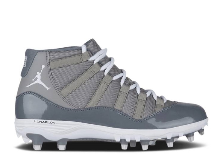 Air Jordan 11 Td Cleat - Cool Grey