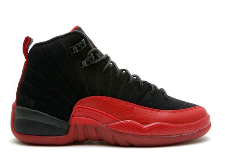 Air Jordan 12 Retro Gs - Flu Game 2009