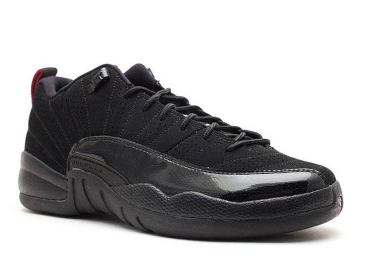 Air Jordan 12 Retro Low Gs Black/Varsity Red