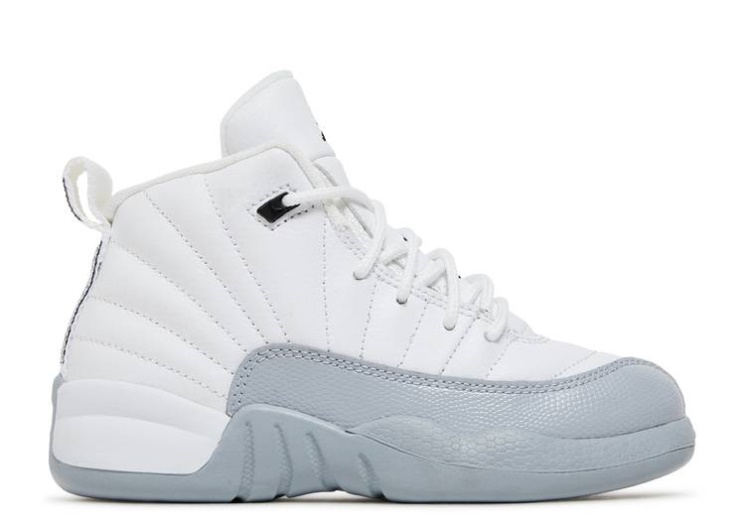 Air Jordan 12 Retro Ps - White Wolf Grey