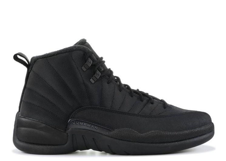 Air Jordan 12 Retro Winterized - Triple Black