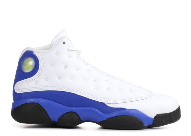 White/Hyper Royal Blue