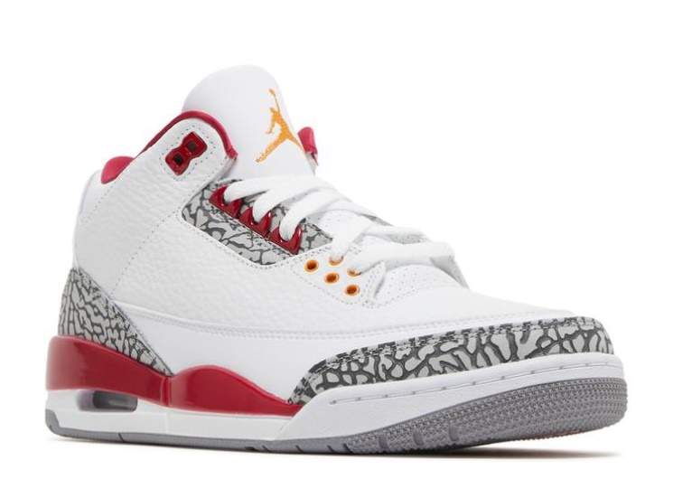Air Jordan 3 Retro - Cardinal Red