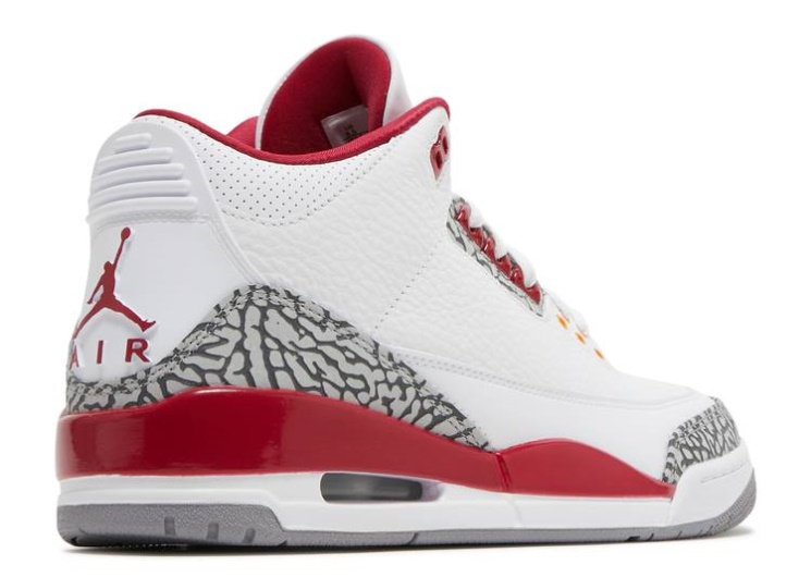 Air Jordan 3 Retro - Cardinal Red