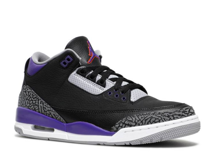 Air Jordan 3 Retro - Court Purple
