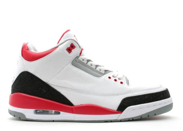 Air Jordan 3 Retro - Fire Red 2007