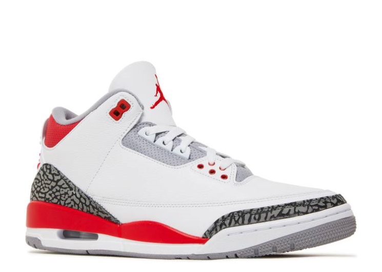 Air Jordan 3 Retro - Fire Red 2022