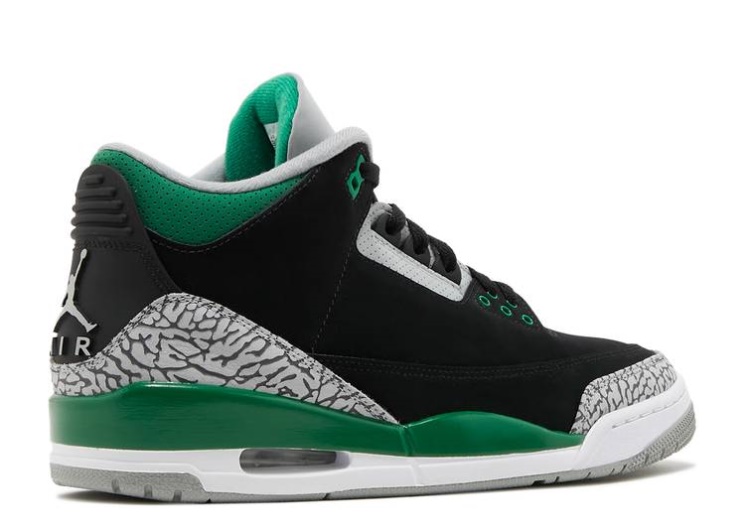 Air Jordan 3 Retro - Pine Green