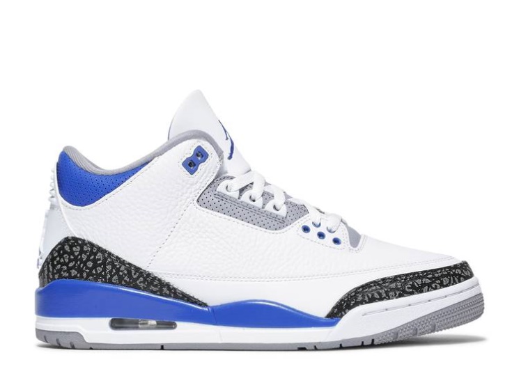 Air Jordan 3 Retro - Racer Blue
