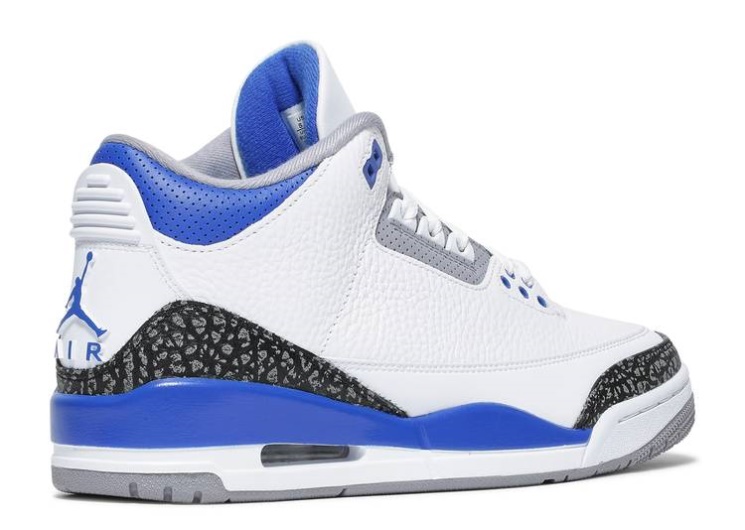 Air Jordan 3 Retro - Racer Blue