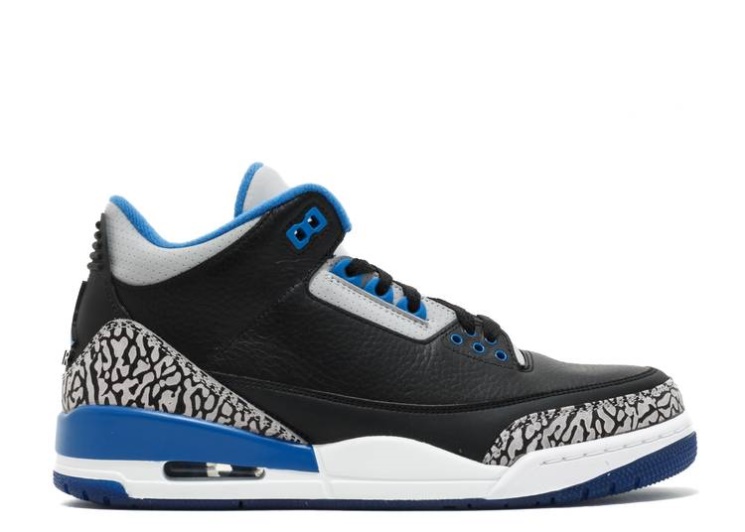 Air Jordan 3 Retro - Sport Blue