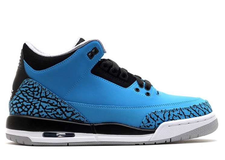 Air Jordan 3 Retro Bg - Powder Blue