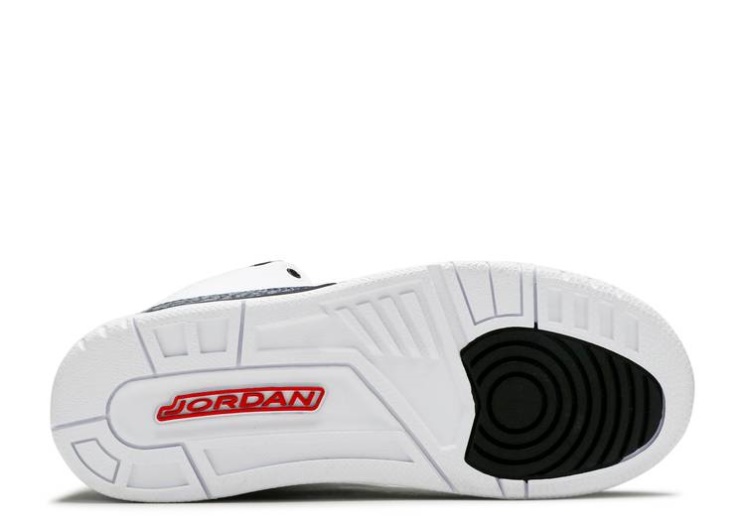 Air Jordan 3 Retro Denim Se Ps White/Black/Fire Red