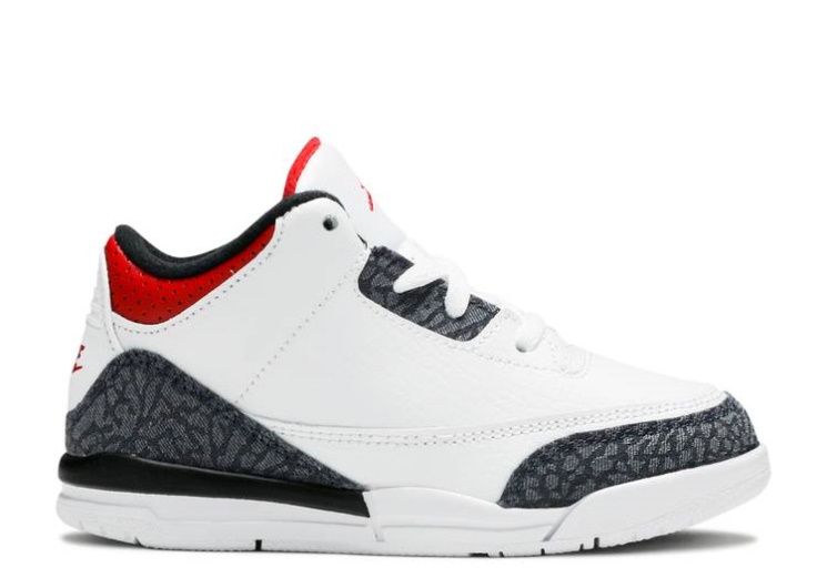 Air Jordan 3 Retro Denim Se Td - Fire Red