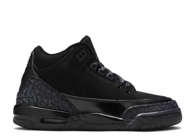 Air Jordan 3 Retro Gs - Black Cat