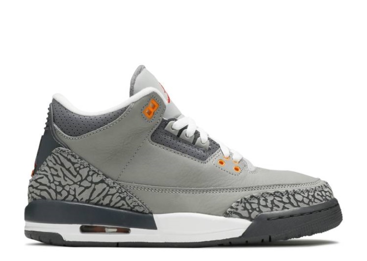 Air Jordan 3 Retro Gs - Cool Grey 2021