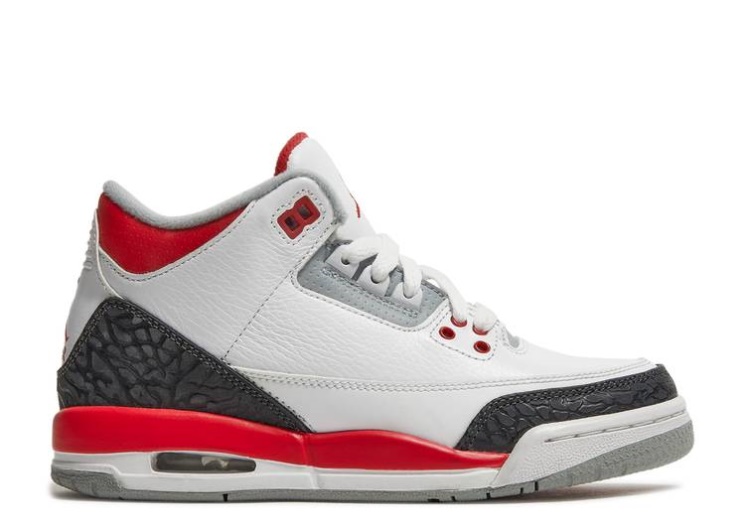 Air Jordan 3 Retro Gs - Fire Red 2013