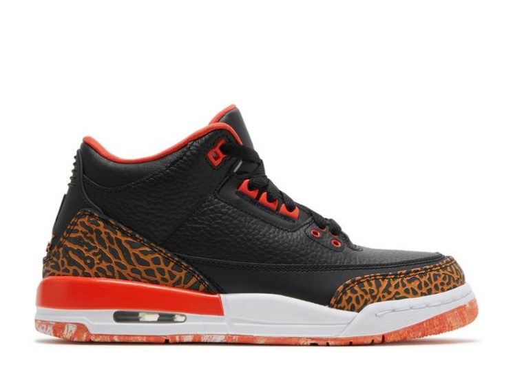 Air Jordan 3 Retro Gs - Kumquat