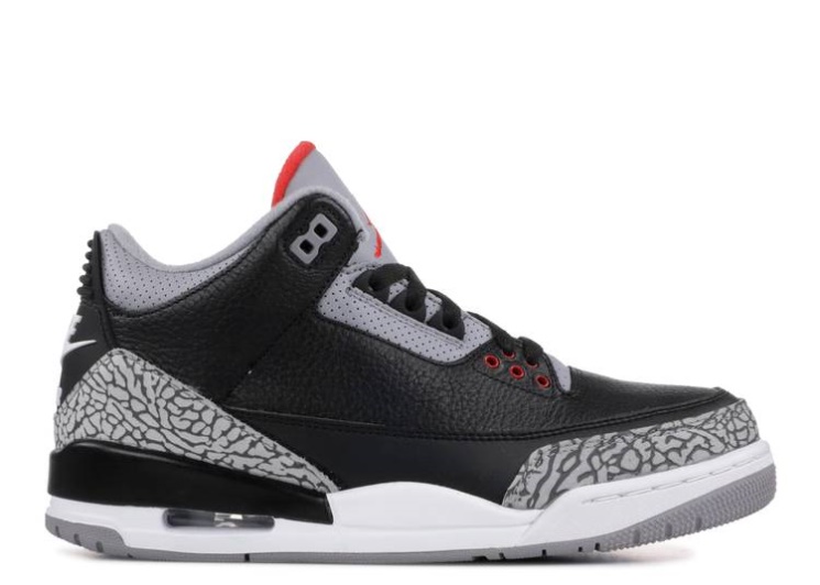Air Jordan 3 Retro Og - Black Cement 2018