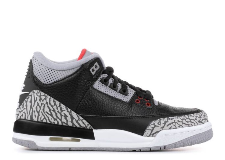 Air Jordan 3 Retro Og Bg - Black Cement 2018