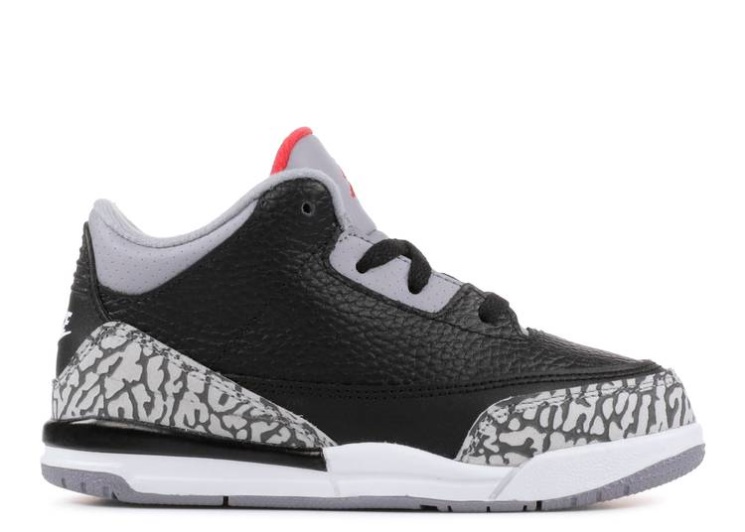 Air Jordan 3 Retro Og Td - Black Cement 2018