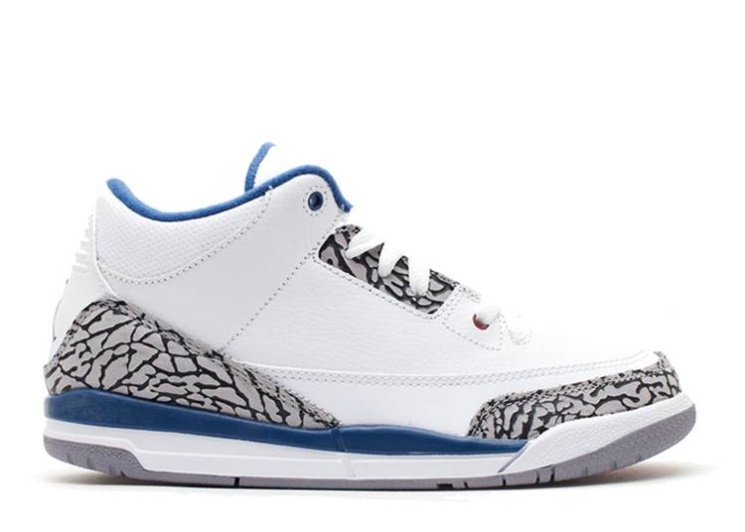Air Jordan 3 Retro Ps - True Blue 2011
