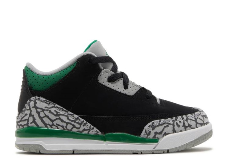 Air Jordan 3 Retro Td - Pine Green