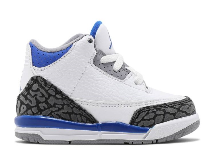 Air Jordan 3 Retro Td - Racer Blue
