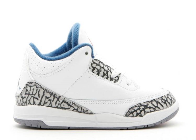 Air Jordan 3 Retro Td - True Blue 2001
