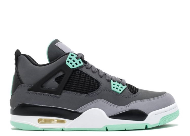 Air Jordan 4 Retro - Green Glow
