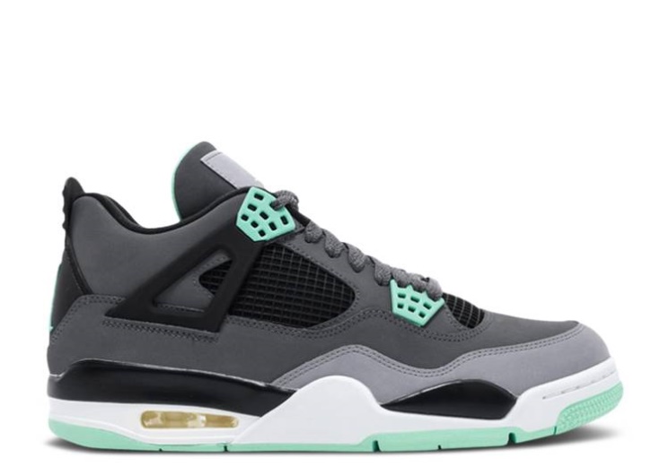 Air Jordan 4 Retro - Green Glow Sample