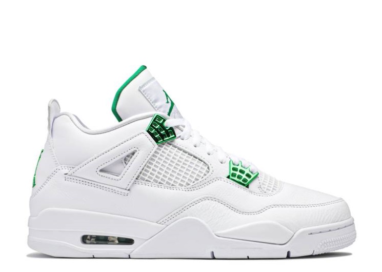 Air Jordan 4 Retro - Green Metallic
