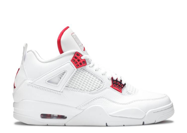 Air Jordan 4 Retro - Red Metallic