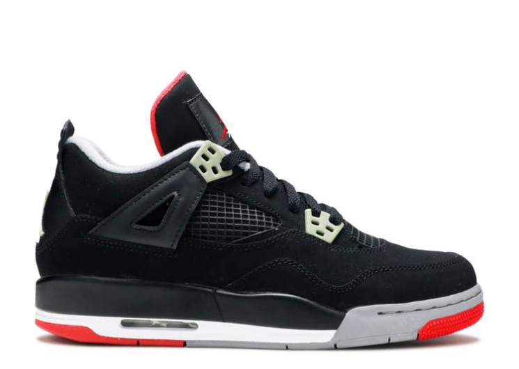 Air Jordan 4 Retro Gs - Bred 2012