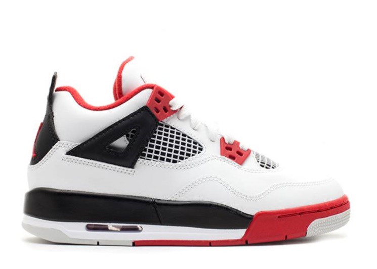 Air Jordan 4 Retro Gs - Fire Red 2012