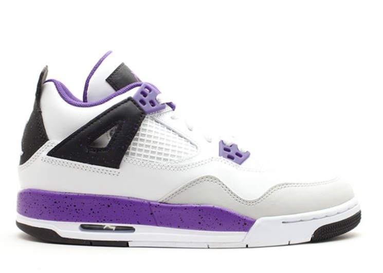 Air Jordan 4 Retro Gs - Violet