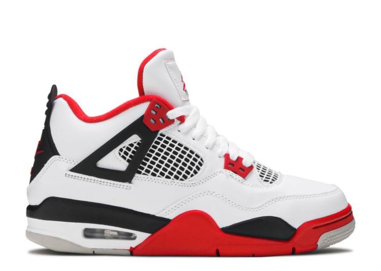 Air Jordan 4 Retro Og Gs - Fire Red 2020