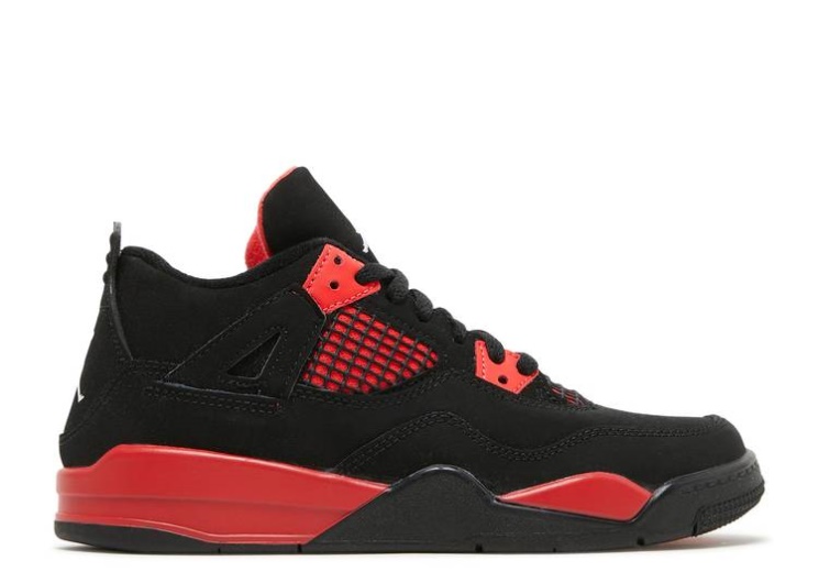 Air Jordan 4 Retro Ps - Red Thunder