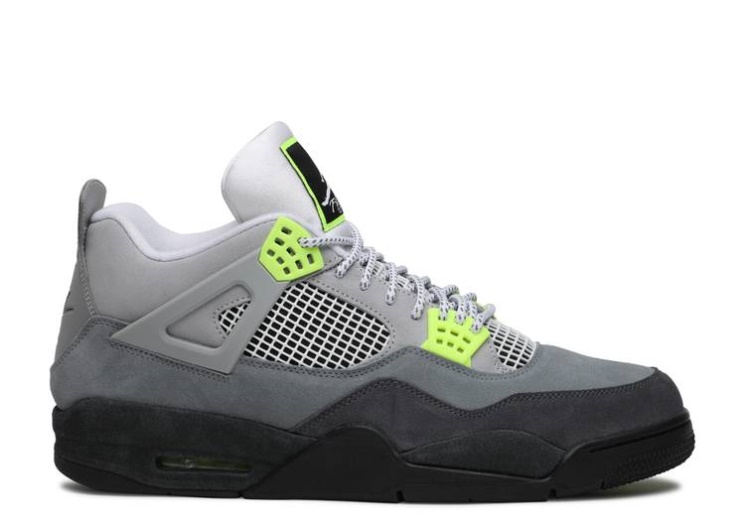 Air Jordan 4 Retro Se - Neon 95