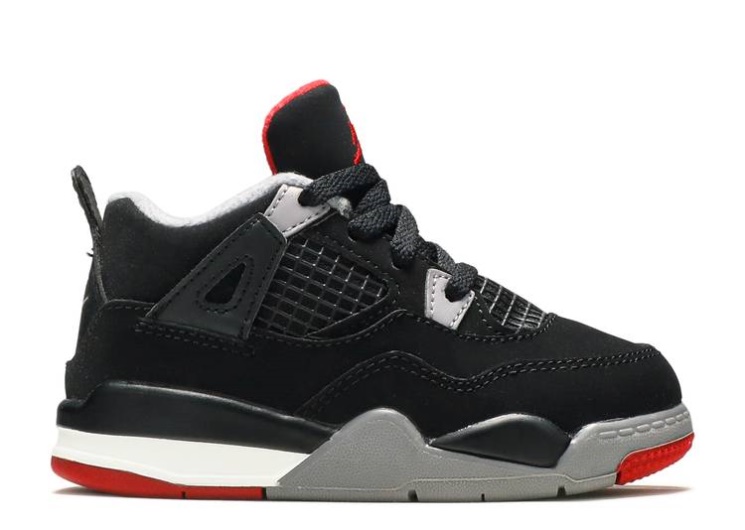 Air Jordan 4 Retro Td - Bred 2019