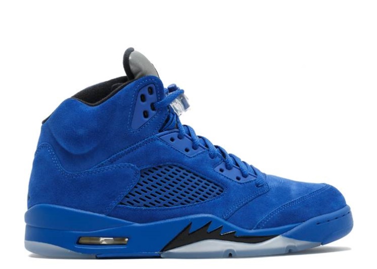 Air Jordan 5 Retro - Blue Suede