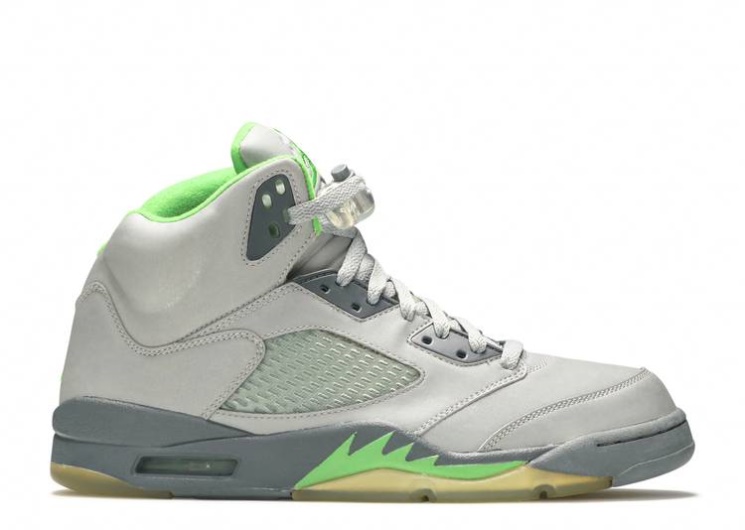 Air Jordan 5 Retro - Green Bean 2006