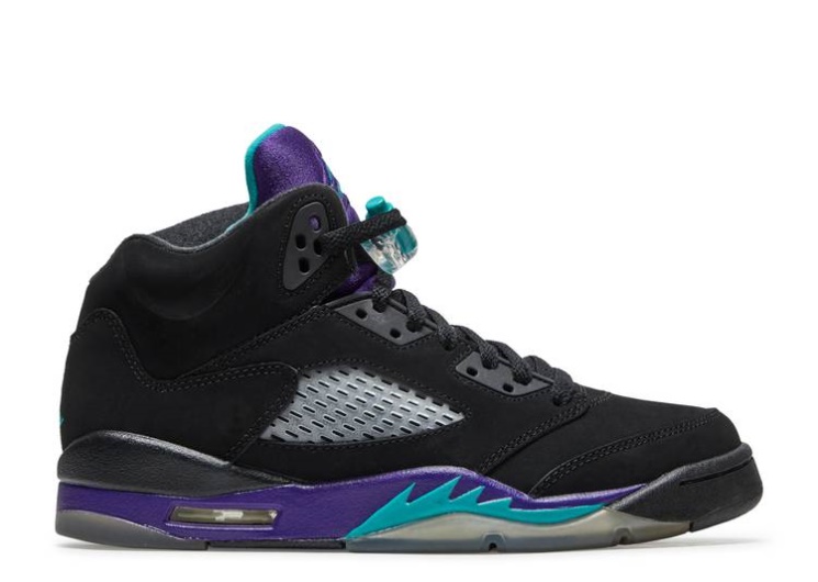 Air Jordan 5 Retro Gs - Black Grape