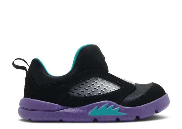 Air Jordan 5 Retro Little Flex Td - Black Grape