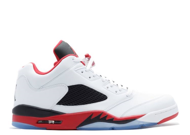 Air Jordan 5 Retro Low - Fire Red 2016