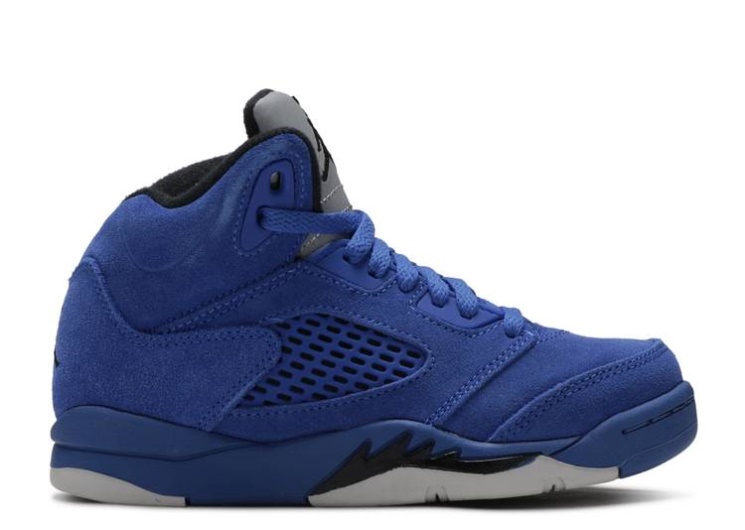 Air Jordan 5 Retro Ps - Blue Suede