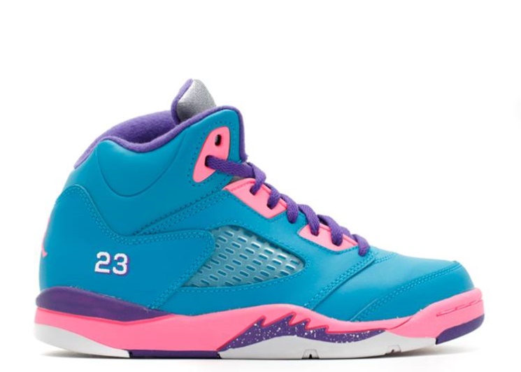 Air Jordan 5 Retro Ps - Teal