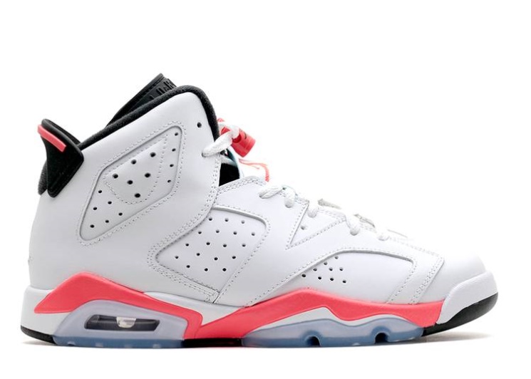Air Jordan 6 Retro Bg - White Infrared 2014