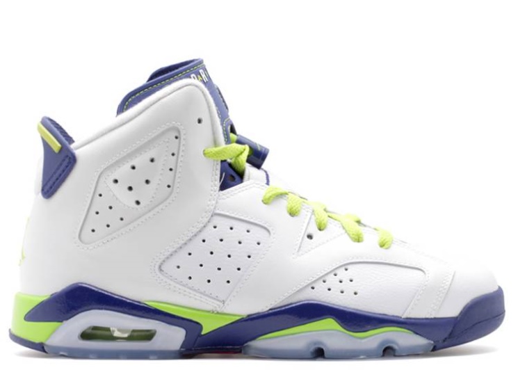 Air Jordan 6 Retro Gg - Fierce Green